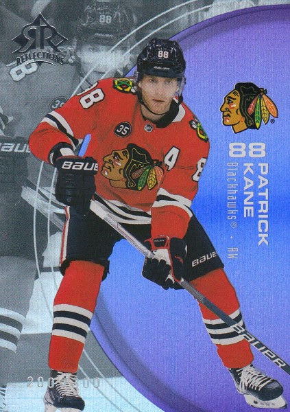 insert karta PATRICK KANE 21-22 Extended Triple Dimensions Reflections Amethyst /300